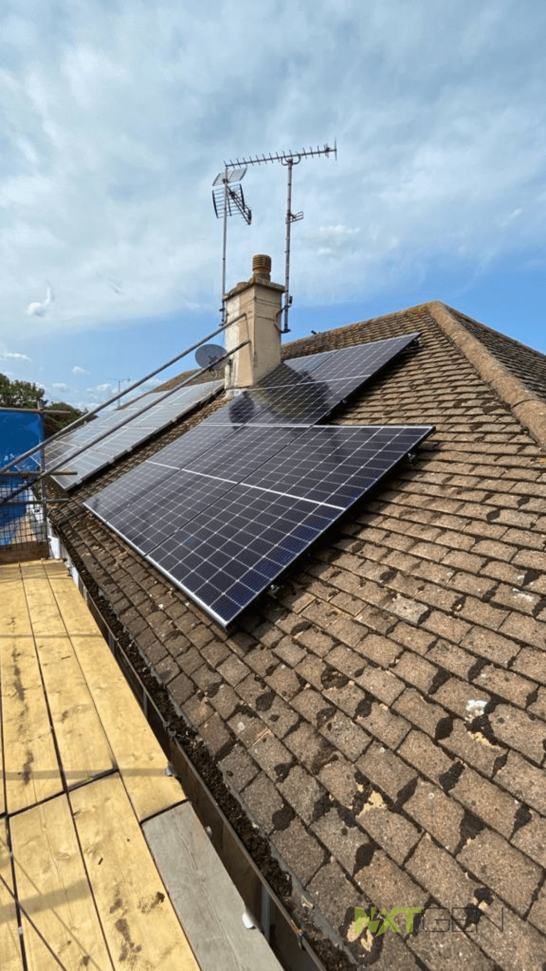 20 Polycrystalline Solar Panels Install Photo