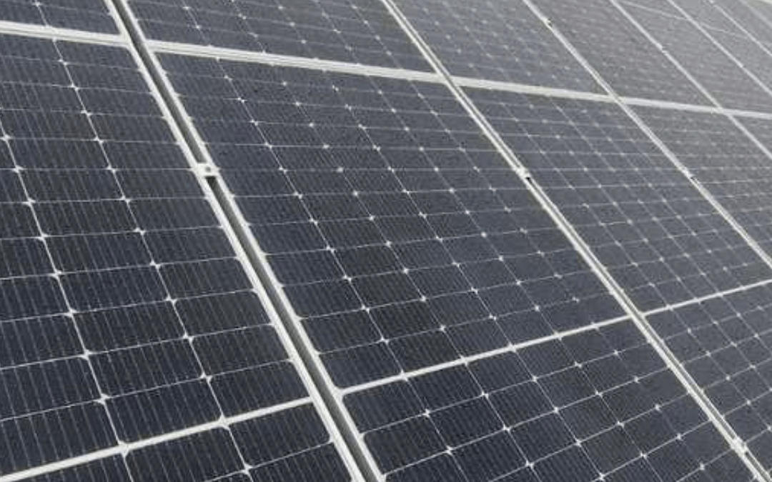 32 Solar Panels Installation Photo