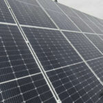 32 solar panels installation photo