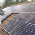 Solar Panel Array On Roof Photo