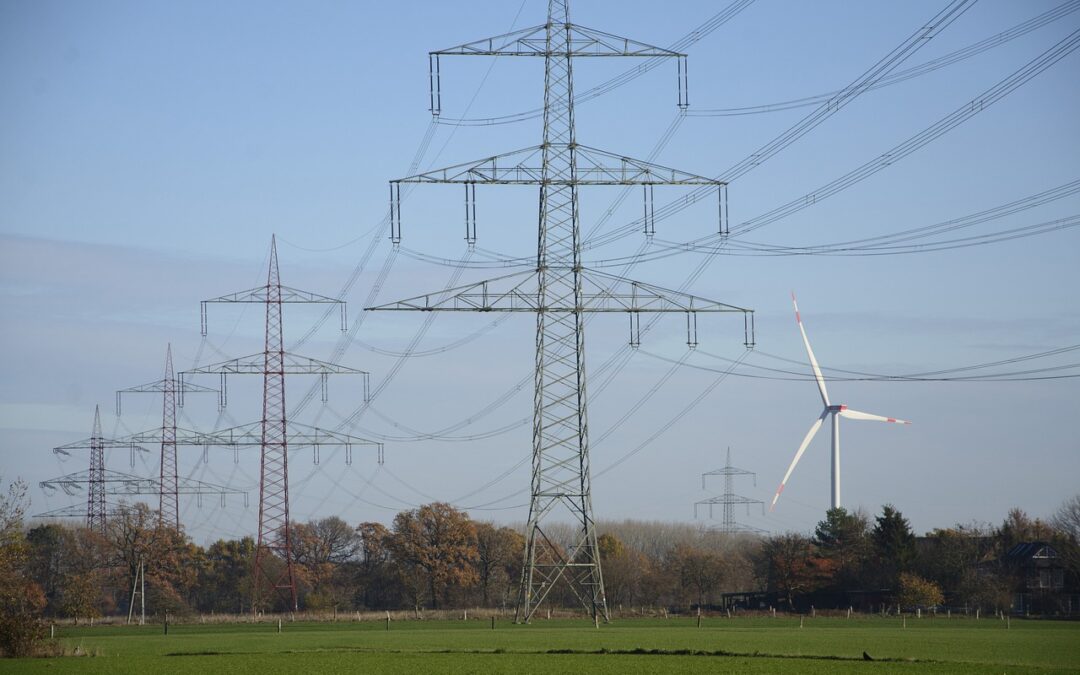Pylon Power Lines UK Photo