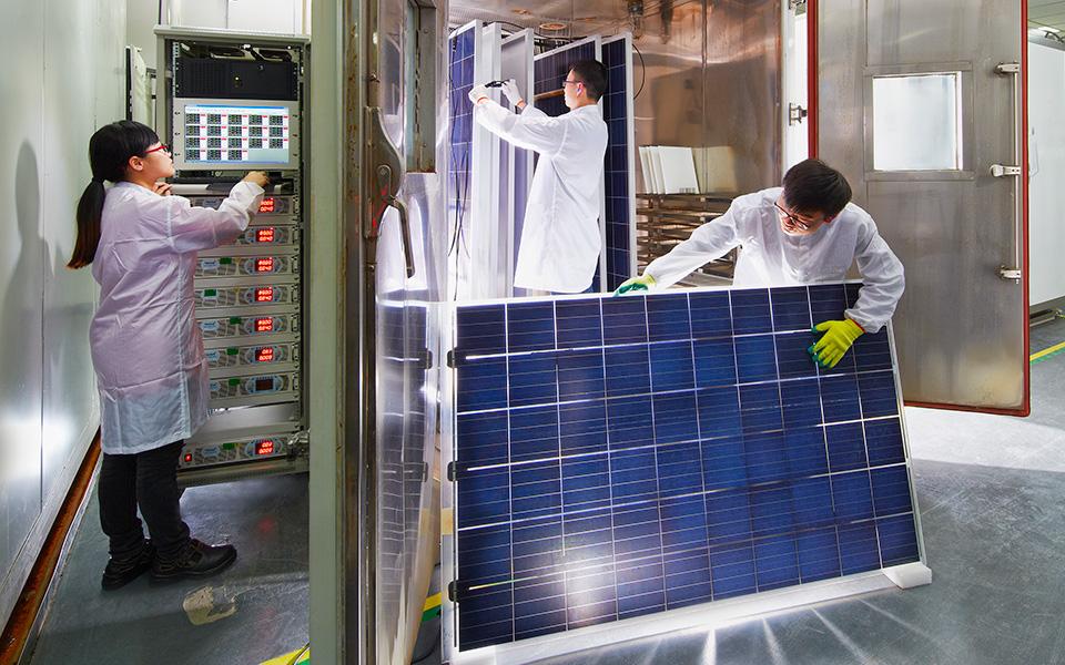 Trinasolar Solar Panels Factory