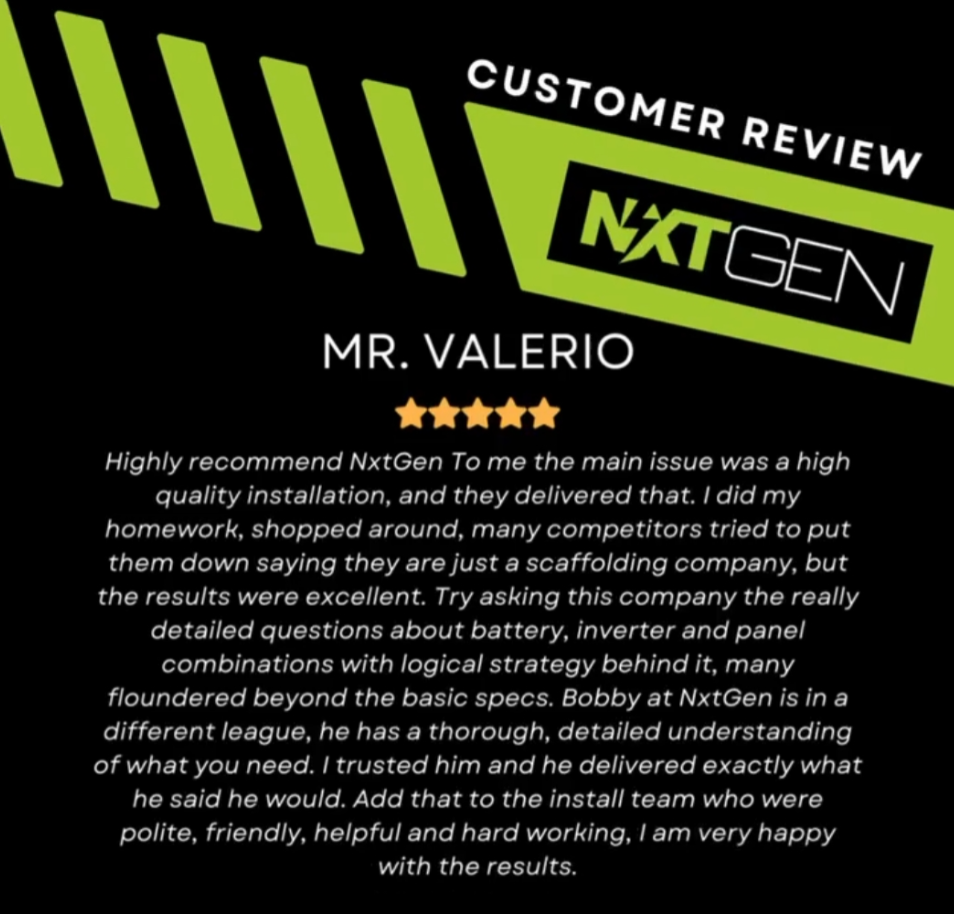 Mr. Valerio 5-Star Trustpilot Review