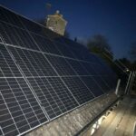 Wynn Dunstable Solar PV System Nighttime