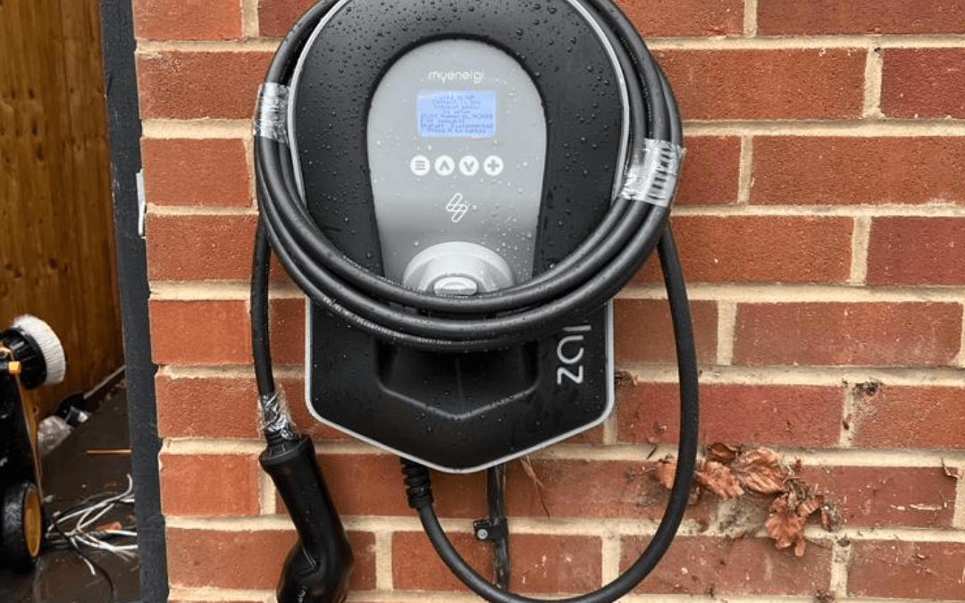 ZAPPI EV Electric Vehicle Charger Installed