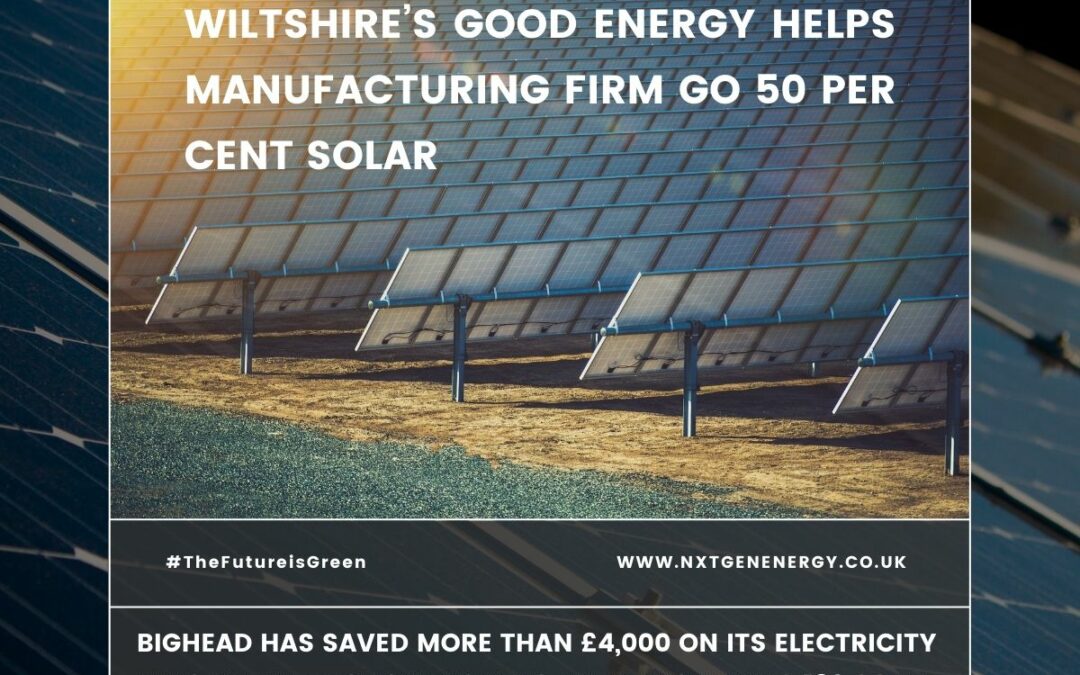 Wiltshire's Good Energy Partners with bigHead