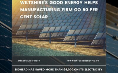 Wiltshire’s Good Energy Partners with bigHead to Achieve 50% Solar Energy Goal