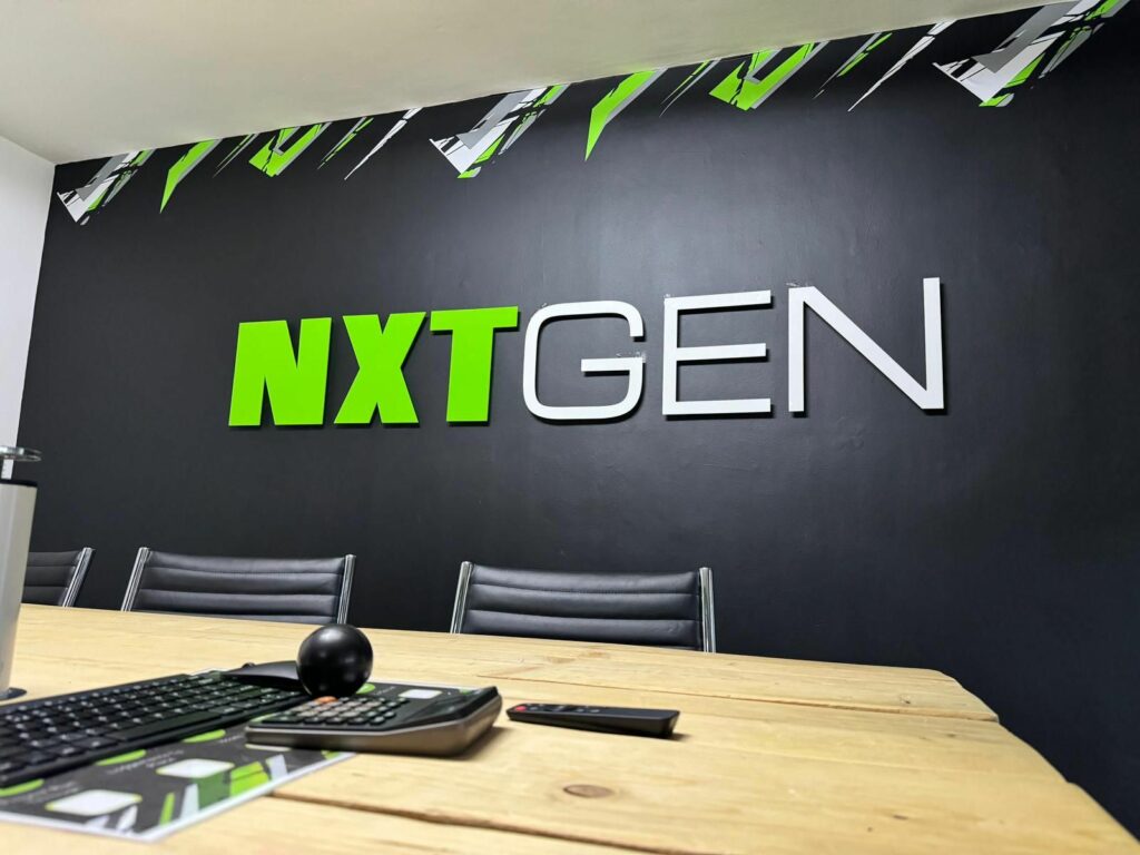 NxtGen Scaffolding Office Sign