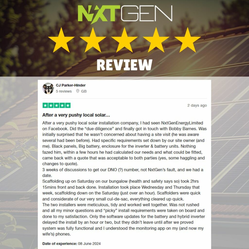 Hinder 5-Star Trustpilot Review